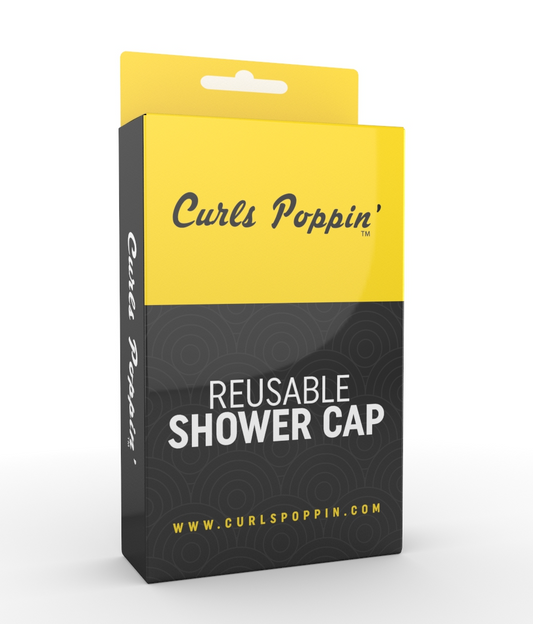 Curls Poppin Reusable Shower Cap